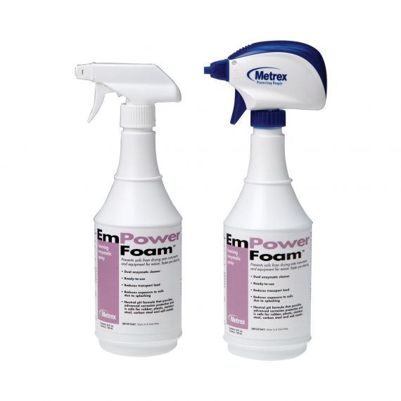 CLEANER, ENZYMATIC EMPOWER FOAM 24OZ (12/CS)          METREX