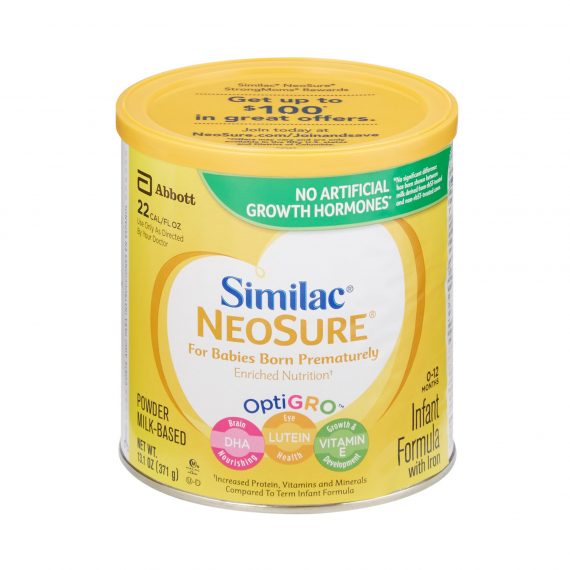 SIMILAC EXPERT CARE NEOSURE, PDR W/IRON 13.1OZ(6/C ABTNUT