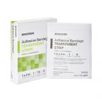 BANDAGE, ADHSV SHR SILICONE STRIP 1" X 3" (10/BX 32BX/CS)