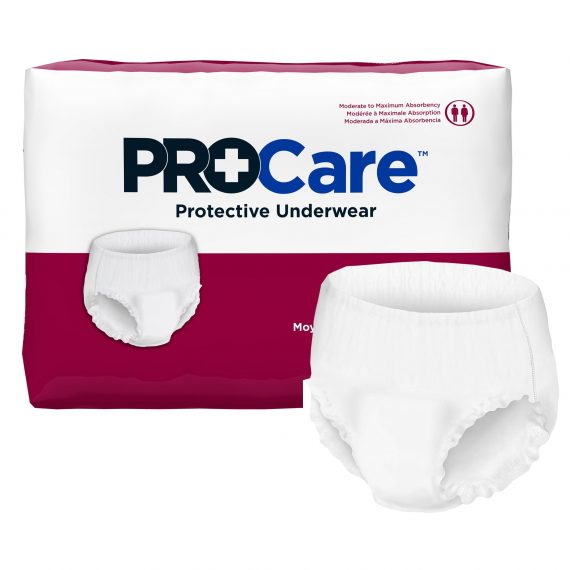 UNDERWEAR, PROTECTIVE PROCAREMED SZ34"-46" (20/BG 4BG/CS)