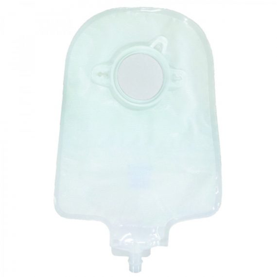 POUCH, URO SECURI-T USA 9"CLR2 1/4" FLNG W/VALVE