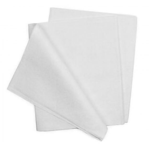 DRAPE 40X90 WHT TTT 50/CSDRAPE SHEET