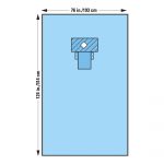 SHEET, THYROID 76"X120" (13/CS)